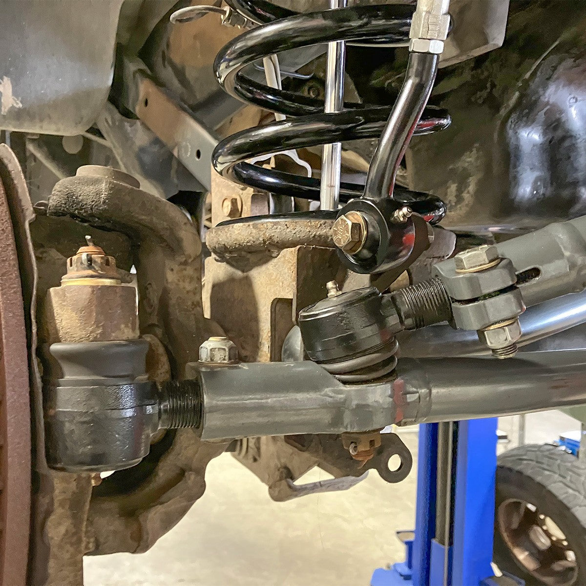 2003-2013 Cummins Heavy Duty Steering Kit w/ Stabilizer Clamp - Steering Kit - Synergy MFG - Dirty Diesel Customs