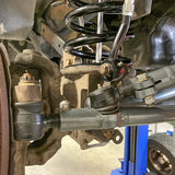 2003-2013 Cummins HD Steering Kit w/ Single FOX IFP Stabilizer - Steering Kit - Synergy MFG - Dirty Diesel Customs