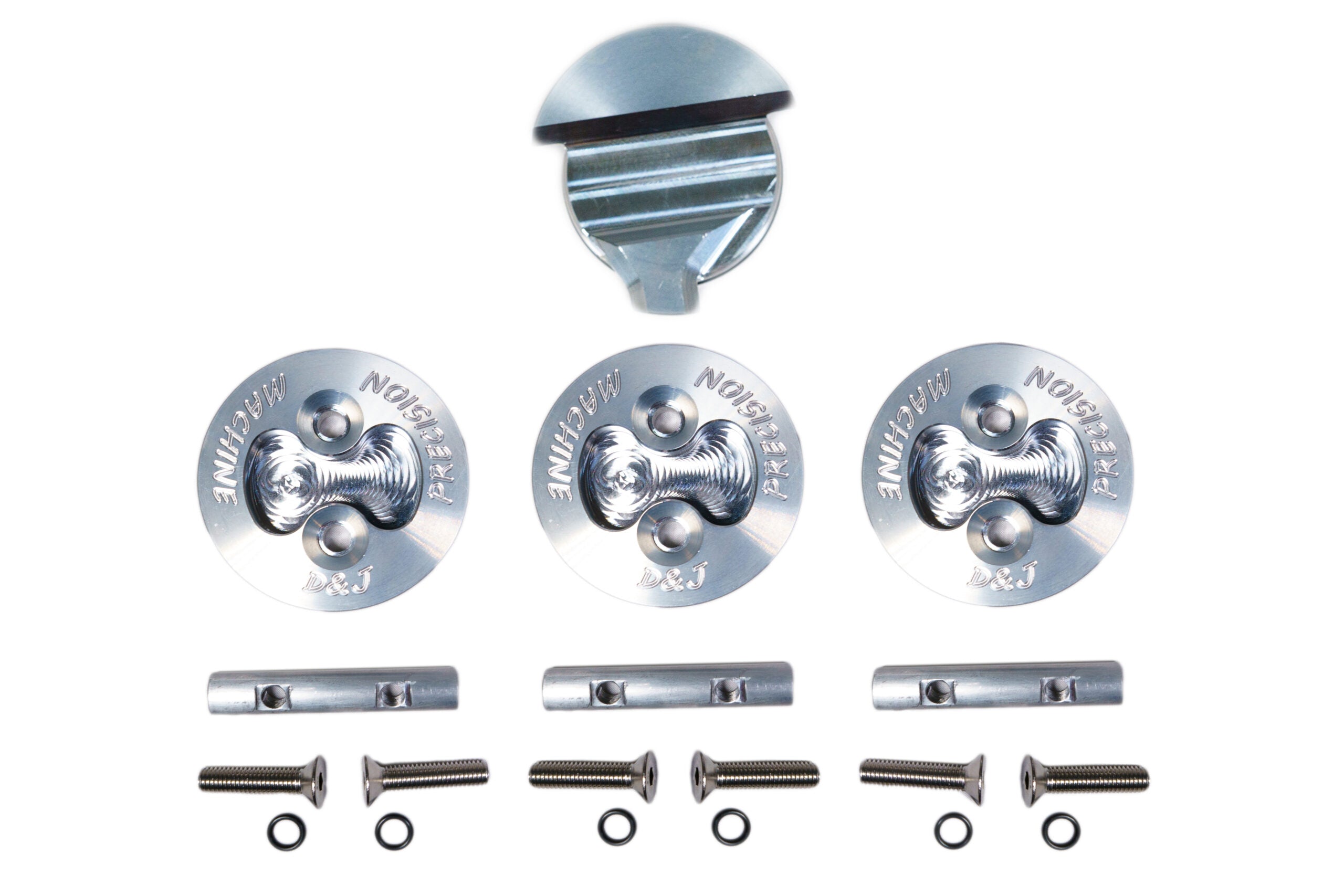 2003-2018 Cummins Billet Freeze Plug Kit (DJPCNC100092)-Freeze Plugs-D&J Precision Machine-Dirty Diesel Customs