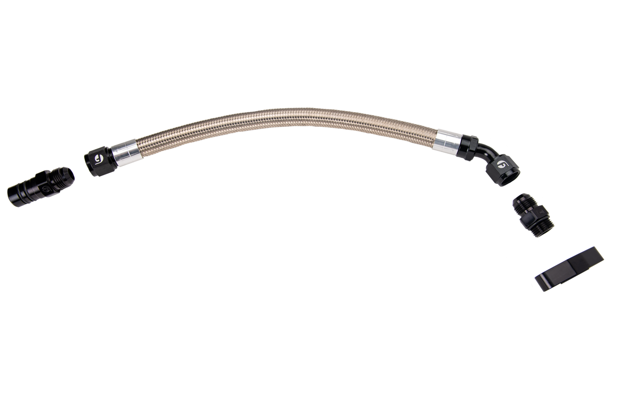 2003-2020 Cummins Turbo Drain Tube Kit (FPE-CTDT-KIT)-Turbo Kit Accessory-Fleece Performance-Dirty Diesel Customs
