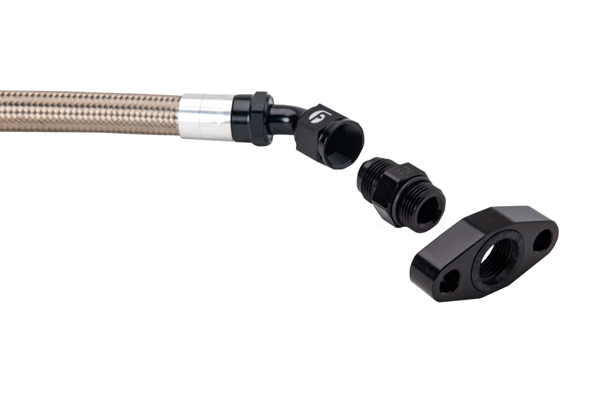 2003-2020 Cummins Turbo Drain Tube Kit (FPE-CTDT-KIT)-Turbo Kit Accessory-Fleece Performance-Dirty Diesel Customs