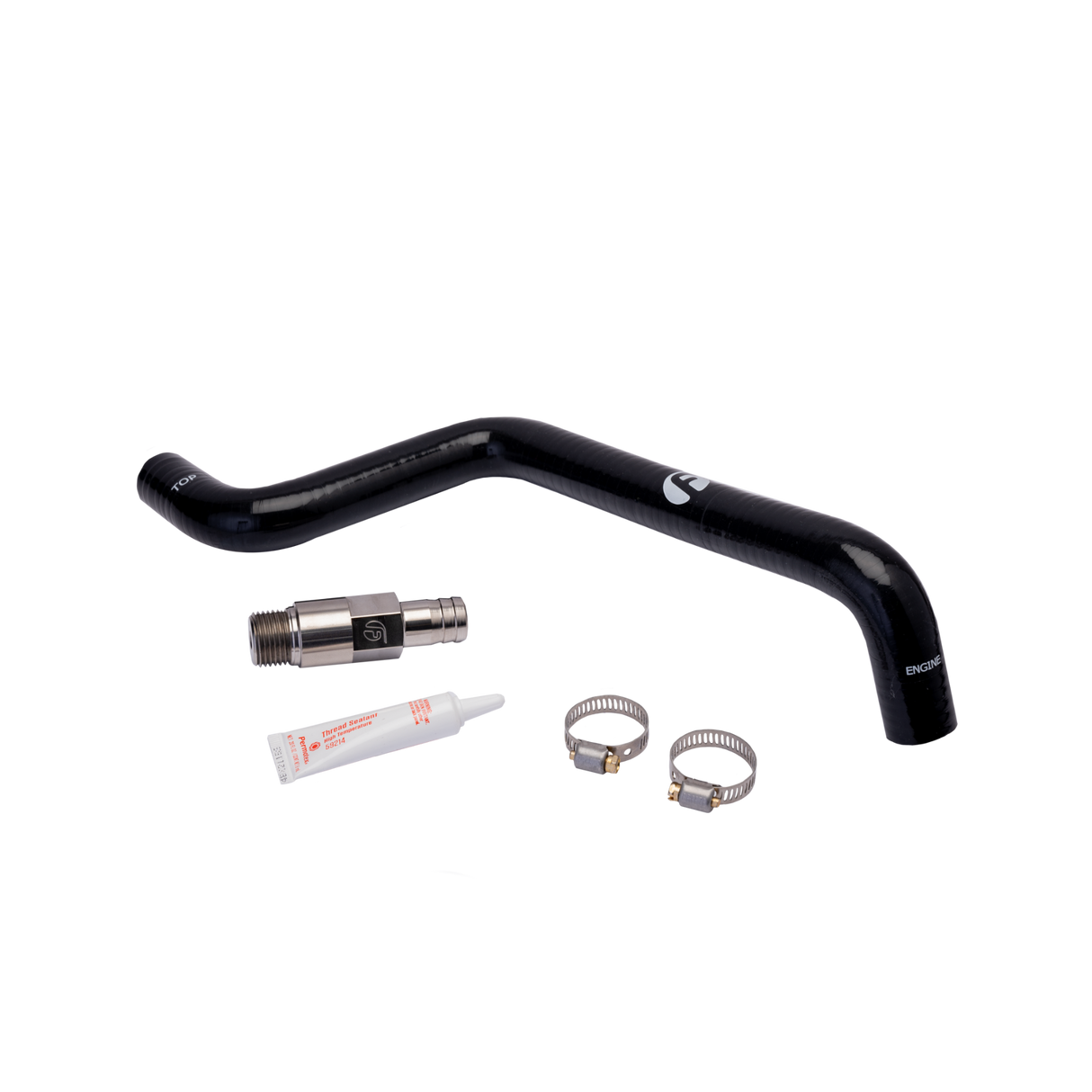 2003-2024 Cummins Heater Core Replacement Hose & Fitting (FPE-CUMM-HCL-0324)-Heater Cores-Fleece Performance-Dirty Diesel Customs