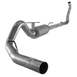 2003.5-2007 Powerstroke 4" Turbo Back Exhaust System w/ Muffler (421020)-Turbo Back Exhaust System-Mel's Manufacturing-421020-Dirty Diesel Customs