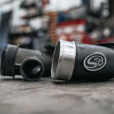 2004-2005 Duramax S&B Turbo Inlet (76-1006B)-Turbo Inlets-S&B Filters-Dirty Diesel Customs