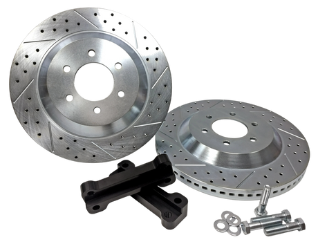 2004-2008 Powerstroke Performance Front Rotors (2261030)-Brake Rotors-Baer Brakes-Dirty Diesel Customs