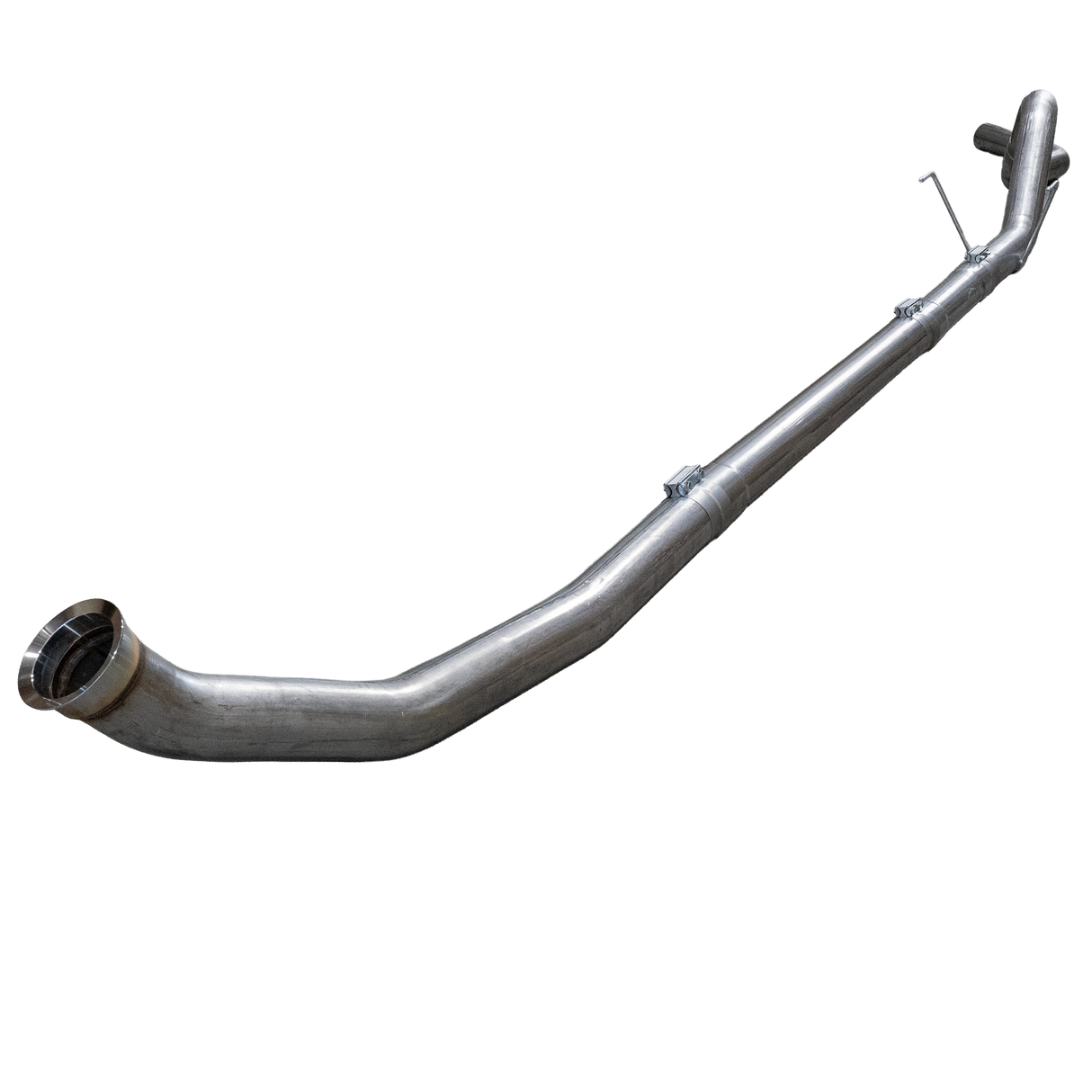 2004.5-2007 Cummins 4" SS Turbo Back Exhaust System - No Muffler - Turbo Back Exhaust System - Dirty Diesel Customs