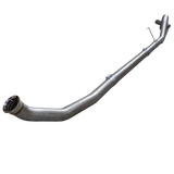 2004.5-2007 Cummins 4" SS Turbo Back Exhaust System - No Muffler - Turbo Back Exhaust System - Dirty Diesel Customs