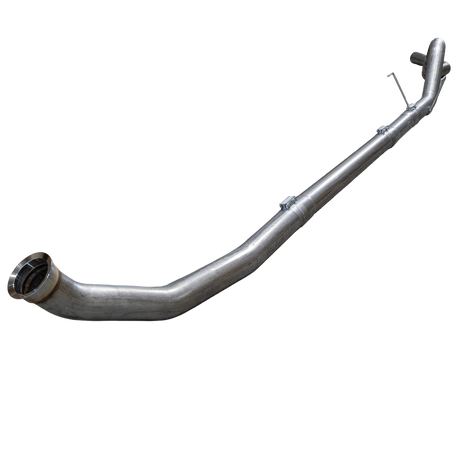2004.5-2007 Cummins 4" SS Turbo Back Exhaust System - No Muffler - Turbo Back Exhaust System - Dirty Diesel Customs