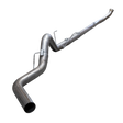 2004.5-2007 Cummins 4" SS Turbo Back Exhaust System - No Muffler - Turbo Back Exhaust System - Dirty Diesel Customs