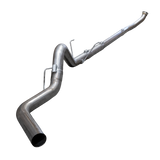 2004.5-2007 Cummins 4" SS Turbo Back Exhaust System - No Muffler - Turbo Back Exhaust System - Dirty Diesel Customs