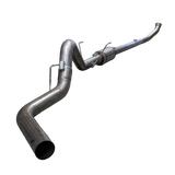 2004.5-2007 Cummins 4" Turbo Back Exhaust System w/ Muffler - Turbo Back Exhaust System - Dirty Diesel Customs