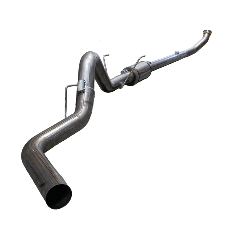 2004.5-2007 Cummins 4" Turbo Back Exhaust System w/ Muffler - Turbo Back Exhaust System - Dirty Diesel Customs