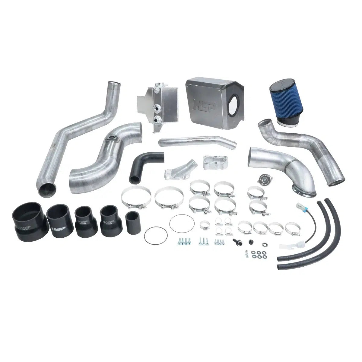 2004.5-2005 Duramax HSP Deluxe No Bridge / Cold Side Bundle Kit (HSP-D-294-HSP)-Intake Kit-HSP Diesel-Dirty Diesel Customs