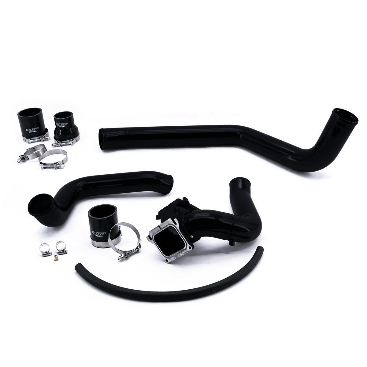 2004.5-2005 Duramax Intercooler Charge Pipe Bundle (282-HSP)-Intercooler Piping-HSP Diesel-282-HSP-SB-Dirty Diesel Customs