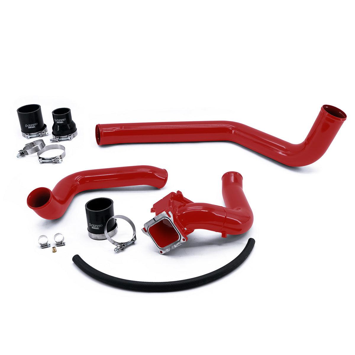 2004.5-2005 Duramax Intercooler Charge Pipe Bundle (282-HSP)-Intercooler Piping-HSP Diesel-Dirty Diesel Customs