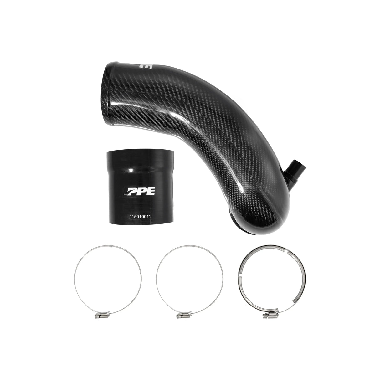 2004.5-2005 Duramax Zilla Carbon Fibre Turbo Inlet Upgrade (1150100X0)-Turbo Inlets-PPE-Dirty Diesel Customs