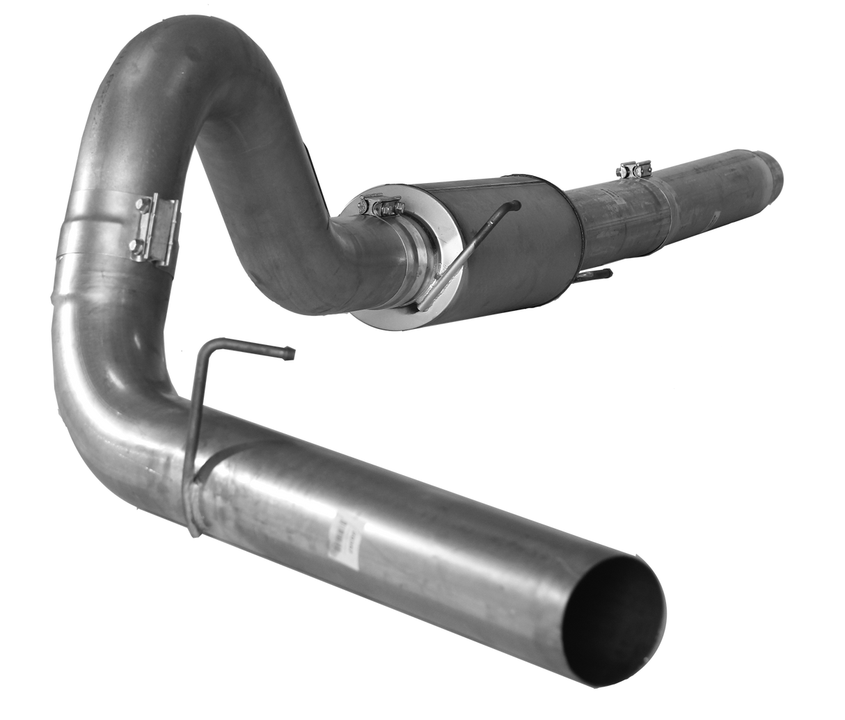 2004.5-2007 Cummins 5" Cat Back Exhaust w / Muffler (511101 / 512116 )-Cat Back Exhaust System-Mel's Manufacturing-511101-Dirty Diesel Customs