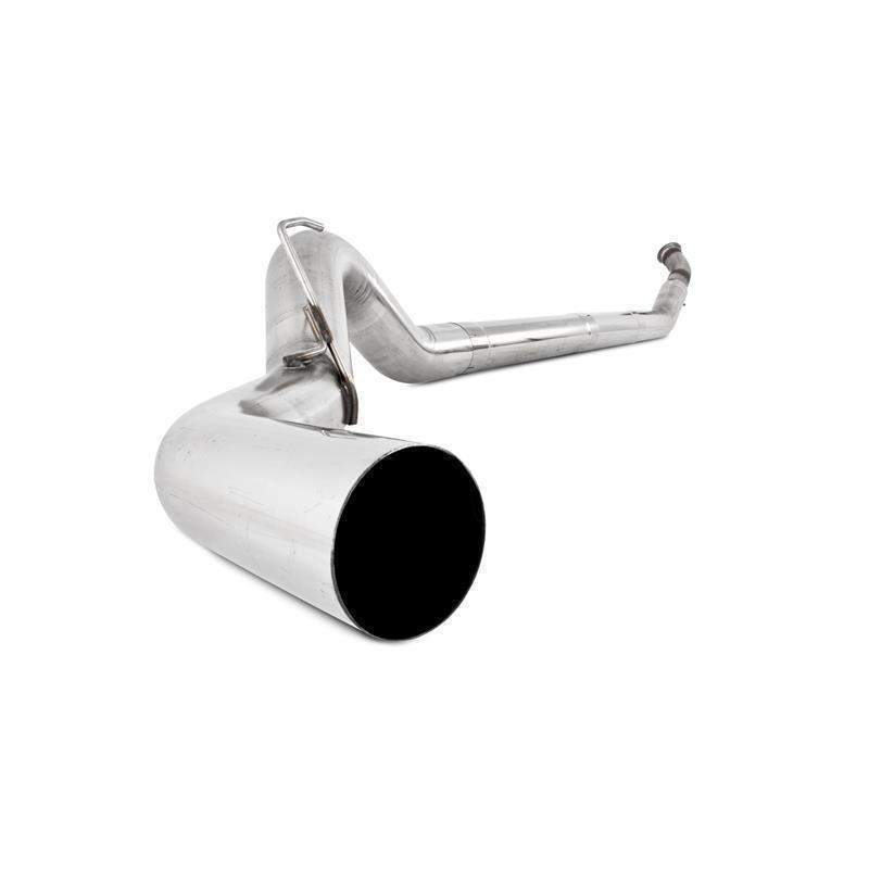 2004.5-2007 Cummins 5" SS Turbo Back Exhaust - No Muffler (S61160SLM)-Turbo Back Exhaust System-P1 Performance Products-S61160SLM-Dirty Diesel Customs