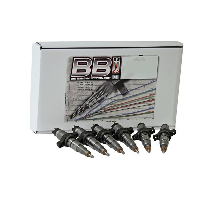 2004.5-2007 Cummins BBI Reman Injector Set Stage 1.5 (MY4.5-RM-S1.5)-Performance Injectors-Big Bang Injection-Dirty Diesel Customs