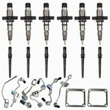 2004.5-2007 Cummins Injector Kit w/ Connecting Tubes & Fuel Lines (215601)-Stock Injectors-Industrial Injection-Dirty Diesel Customs