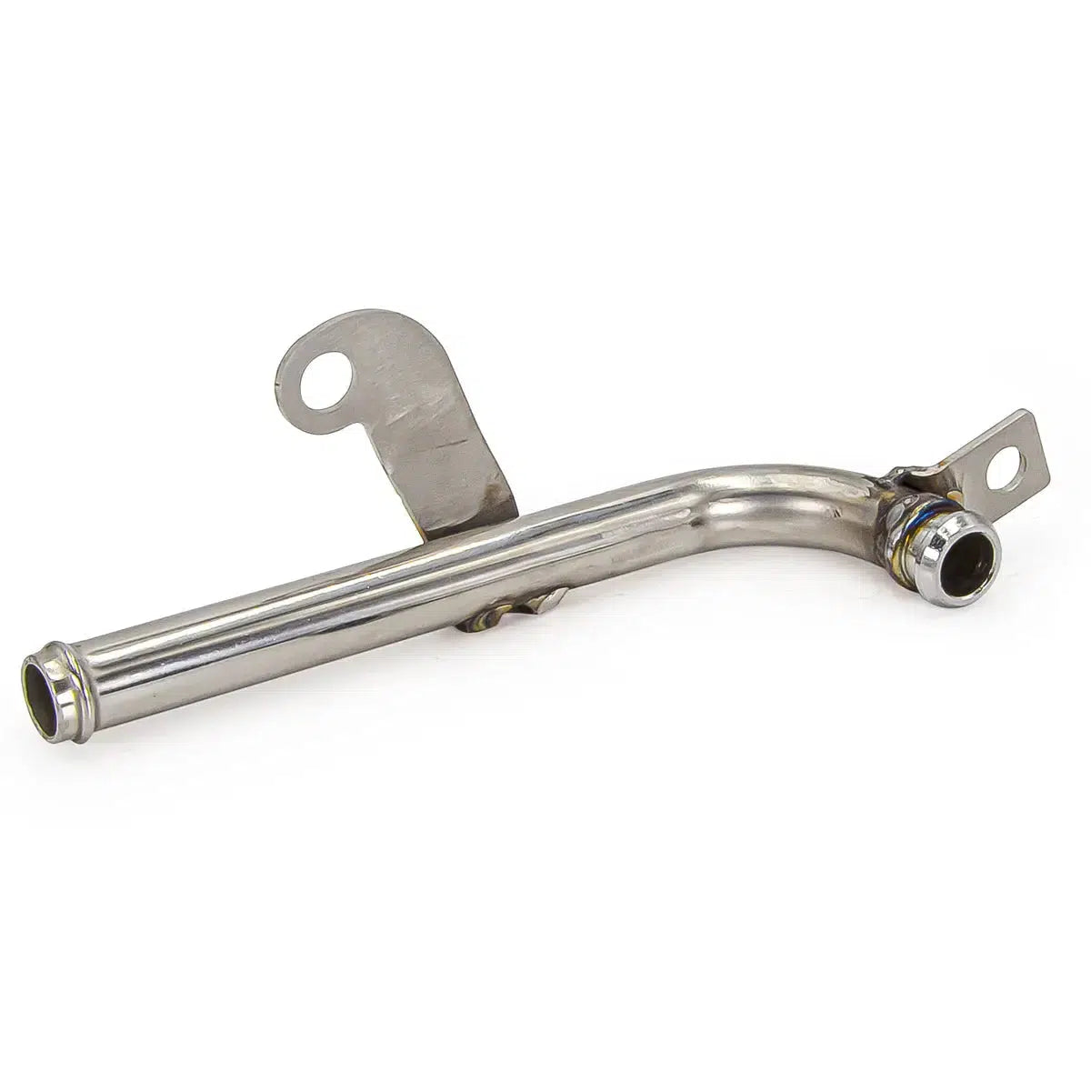 2004.5-2007 Duramax Coolant Reroute Tube Straight Polished 304 SS (Race application) (119000230)-Coolant Pipes-PPE-Dirty Diesel Customs