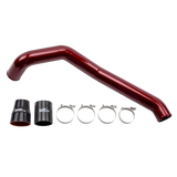 2004.5-2010 Duramax Driver Side 3" Intercooler Pipe (WCF100352)-Intercooler Piping-Wehrli Custom Fabrication-WCF100352-RED-Dirty Diesel Customs