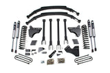 2005-2007 Powerstroke 6" 4-Link Lift Kit (BDS351H)-Lift Kit-BDS-Dirty Diesel Customs