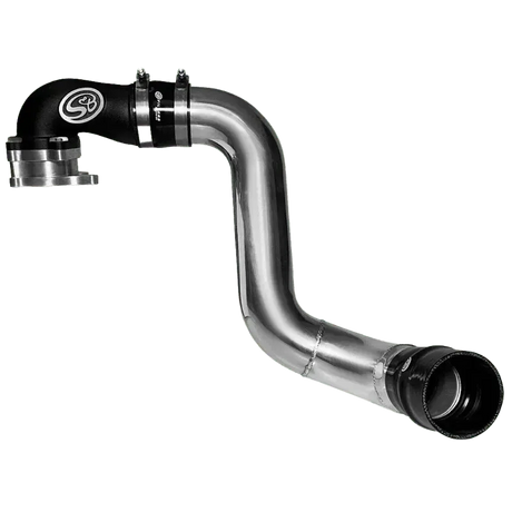 2005-2007 Powerstroke S&B Intake Elbow W/ Cold Side Intercooler Piping & Boots (76-1010B)-Intake Elbows-S&B Filters-Dirty Diesel Customs