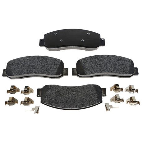 2005-2012 Powerstroke Pro Semi-Metallic Front Brake Pads (ACD17D1069SDH)-Brake Pads-ACDelco-Dirty Diesel Customs