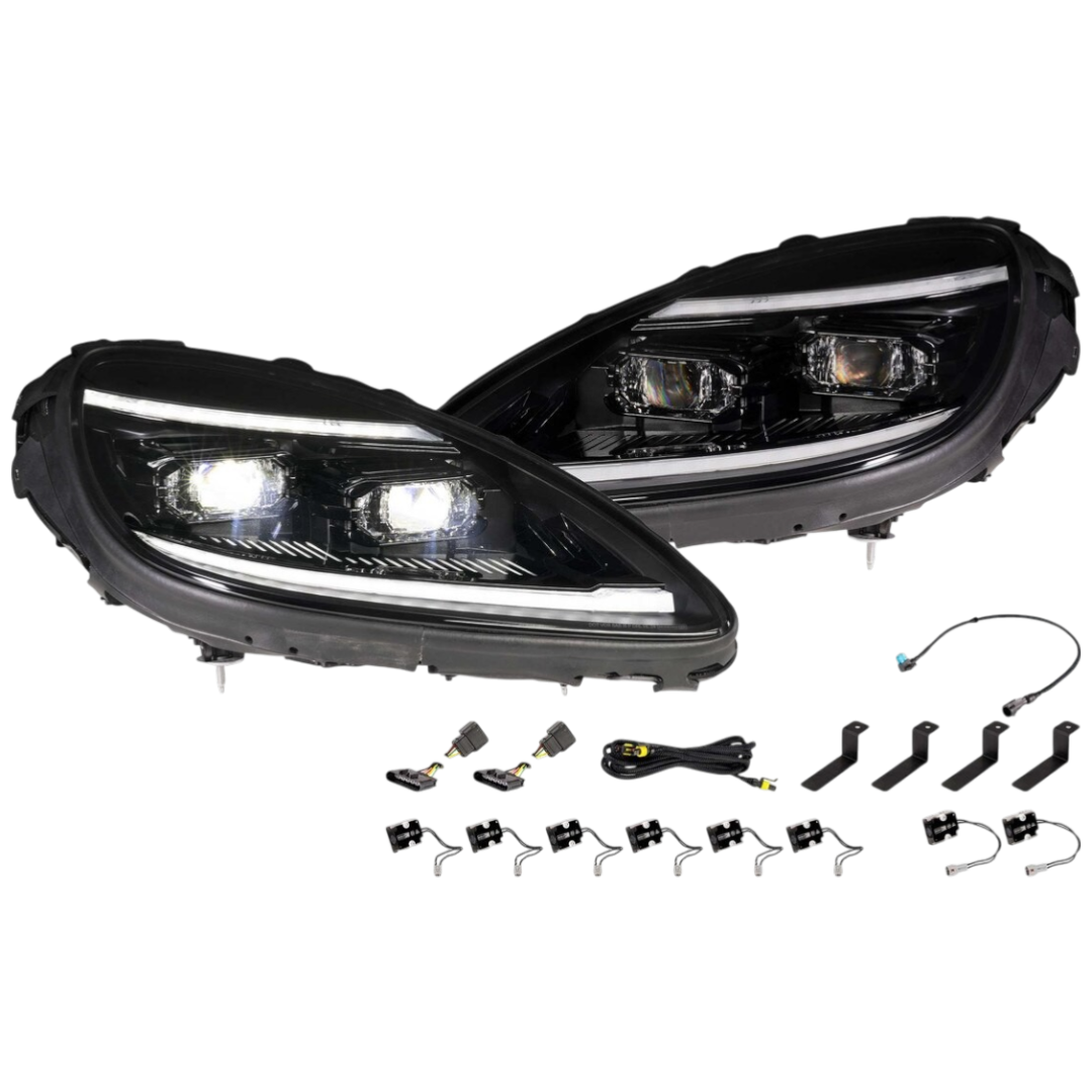 2005-2013 Corvette XB Evo Hybrid LED Headlights (LF2-460Y)