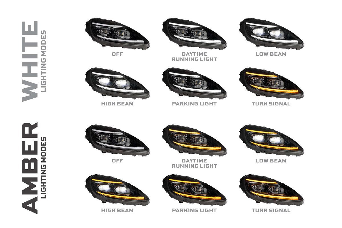 2005-2013 Corvette XB Evo LED Headlights (LF2-460)