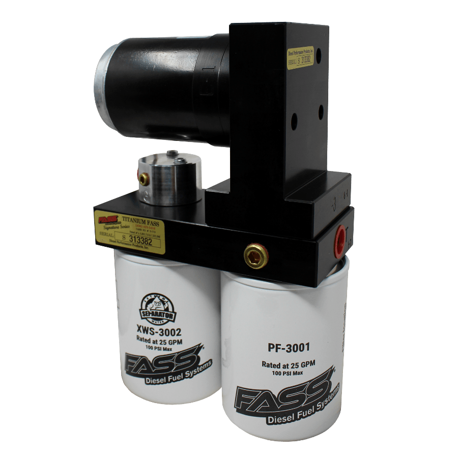 2005-2018 & 2021-2024 Cummins Titanium Series Plus 165GPH Lift Pump (TSPD07165G)-Lift Pump-Fass Fuel Systems-Dirty Diesel Customs