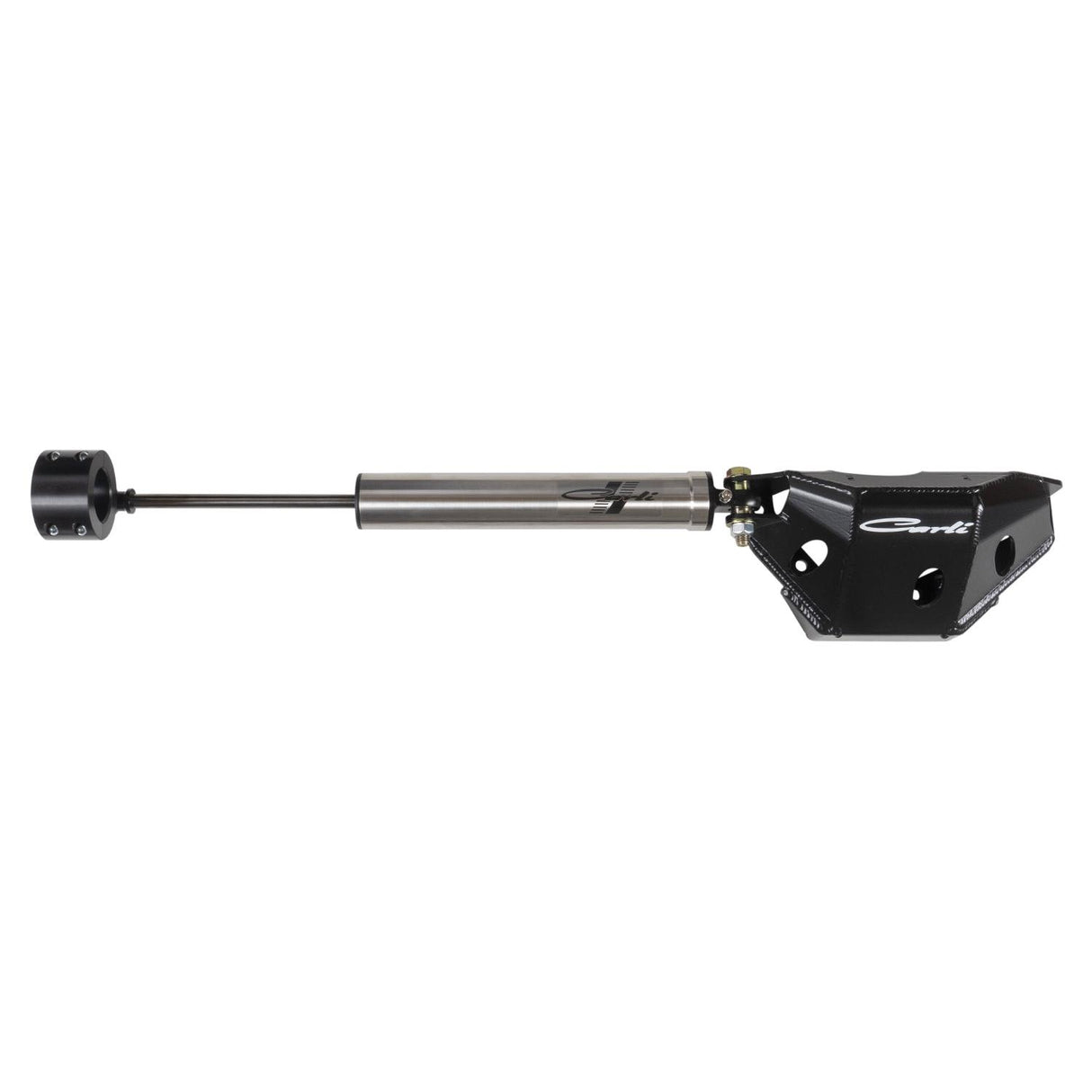 2005-2022 Powerstroke Low-Mount Steering Stabilizer w/ Differential Guard (CS-FLMSS-05)-Steering Stabilizer-Carli Suspension-Dirty Diesel Customs