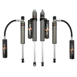 2005-2024 Powerstroke Carli Pathfinder 2.5 Level Height Remote Shocks & Reservoir Mounts (CS-FLVLSPKG-CS25RR-A)-Shocks-Carli Suspension-Dirty Diesel Customs