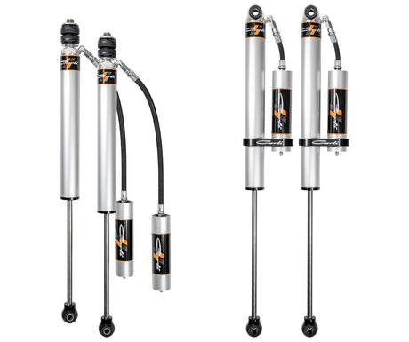 2005-2024 Powerstroke Carli-Spec 2.0 Shock Package w/ 2.5" Lift (AS-FLVLSPKG-CS20RR-A)-Shocks-Carli Suspension-Dirty Diesel Customs