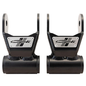 2005-2024 Powerstroke Fabricated Leaf Spring Shackles (CS-FSHACKLE-11)-Sway Bar Drops-Carli Suspension-Dirty Diesel Customs