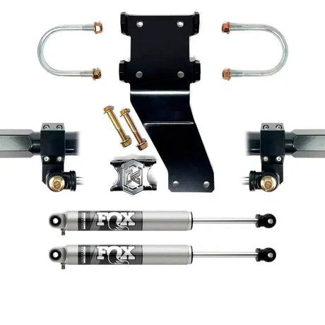 2005-2025 Powerstroke Death Grip Dual Steering Stabilizer Kit (KRFDSS05X)-Steering Stabilizer-KRYPTONITE-Dirty Diesel Customs