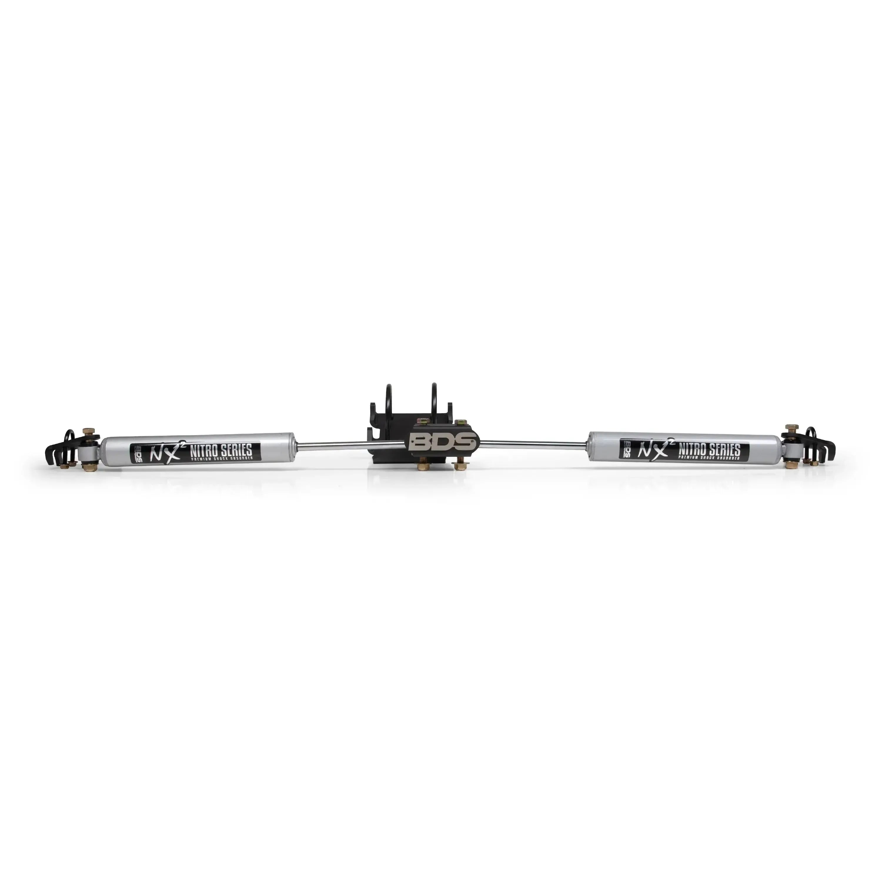 2005-2025 Powerstroke Dual Steering Stabilizer Kit w/ NX2 Shocks (BDS2033DH)-Shocks-BDS-Dirty Diesel Customs