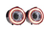 2005.5-2013 Chevrolet Corvette XB LED Smoked Tail Lights (LF466)