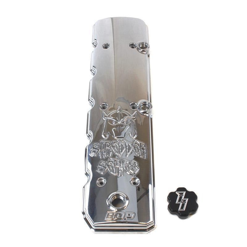 2006-2007 Cummins Shredder Series Polished Valve Cover (24L603)-Valve Covers-Industrial Injection-Dirty Diesel Customs