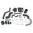 2006-2007 Duramax Deluxe No Bridge / Cold Side Bundle Kit (HSP-D-394-HSP)-Intake Kit-HSP Diesel-HSP-D-394-HSP-DG-Dirty Diesel Customs