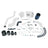 2006-2007 Duramax Deluxe No Bridge / Cold Side Bundle Kit (HSP-D-394-HSP)-Intake Kit-HSP Diesel-HSP-D-394-HSP-W-Dirty Diesel Customs