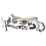2006-2007 Duramax Towing Compound Turbo Kit (424403)-Turbo Kit-Industrial Injection-Dirty Diesel Customs