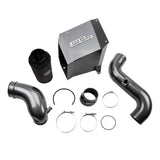 2006-2007 LBZ Duramax Stage 2 4" Intake Kit w/ Airbox (WCF100302) - WC Fab Grey (Kingsport Grey)