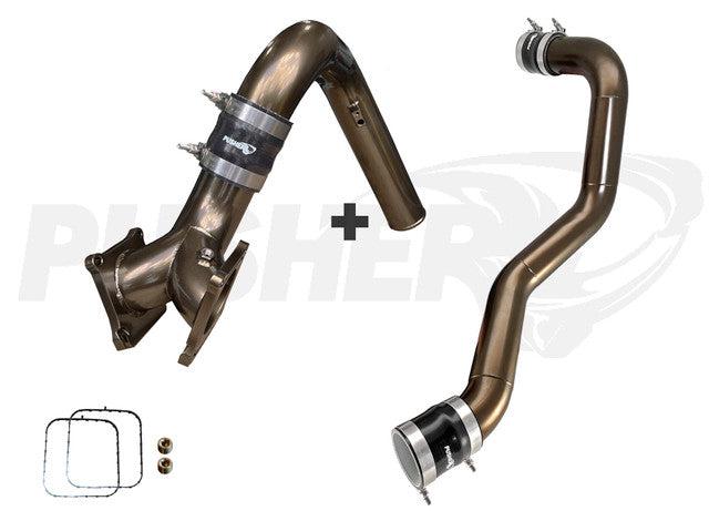 2006-2010 Duramax Intake System & 3" Driver-side Charge Tube (PGD0610SKT)-Intake Manifold-Pusher-Dirty Diesel Customs