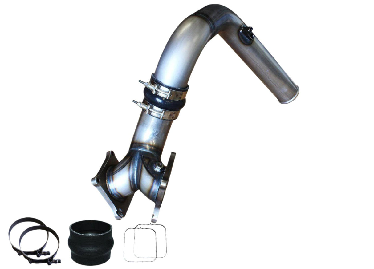 2006-2010 Duramax SuperMax Intake System (PGD0610SM)-Intake Manifold-Pusher-PGD0610SM_N-Dirty Diesel Customs