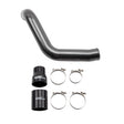2004.5-2005 LLY Duramax 3" Passenger Cold Side Intercooler Pipe Kit (WCF100355) - WC Fab Grey (Kingsport Grey)