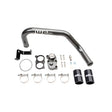 2006-2010 LBZ/ LMM Duramax Top Outlet Billet Thermostat Housing & Upper Coolant Pipe Kit For Dual CP3 (WCF100424) - WC Fab Grey (Kingsport Grey)