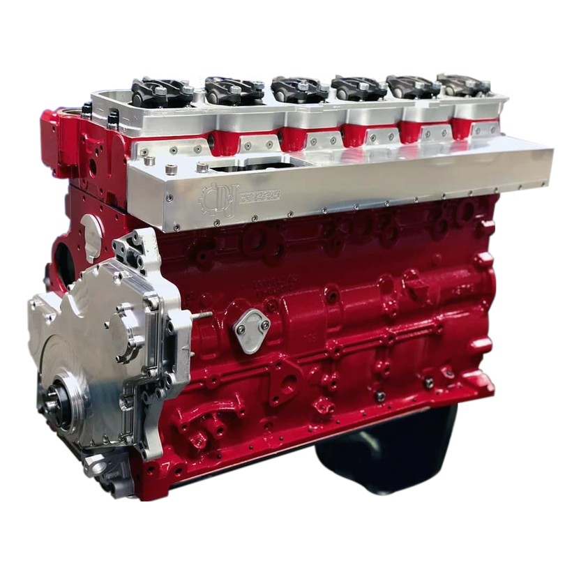 2007-2012 Cummins 6.4L Predator Long Block (DJPLB100026)-Engine Block-D&J Precision Machine-DJPLB100026-Dirty Diesel Customs