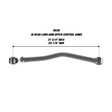 2007-2017 Jeep Rear Long Arm Upper Control Arms (8038)-Upper Control Arms-Synergy MFG-Dirty Diesel Customs